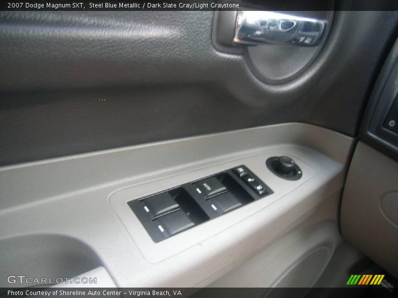 Steel Blue Metallic / Dark Slate Gray/Light Graystone 2007 Dodge Magnum SXT