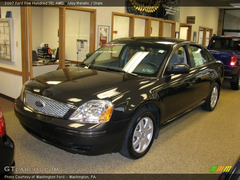 Alloy Metallic / Shale 2007 Ford Five Hundred SEL AWD