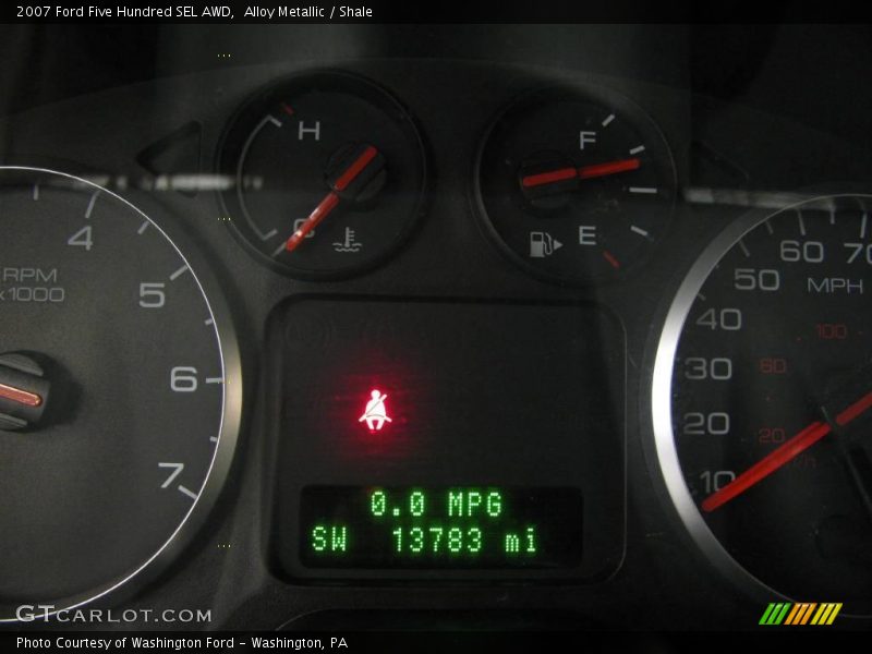 Alloy Metallic / Shale 2007 Ford Five Hundred SEL AWD
