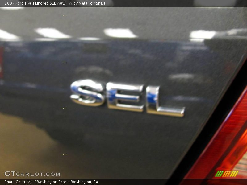 Alloy Metallic / Shale 2007 Ford Five Hundred SEL AWD