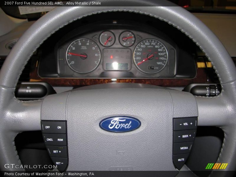 Alloy Metallic / Shale 2007 Ford Five Hundred SEL AWD