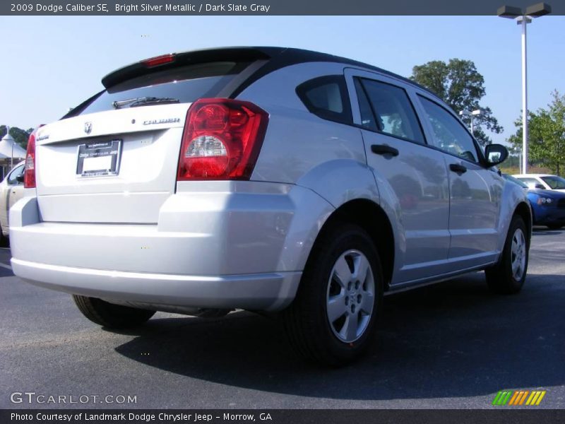 Bright Silver Metallic / Dark Slate Gray 2009 Dodge Caliber SE