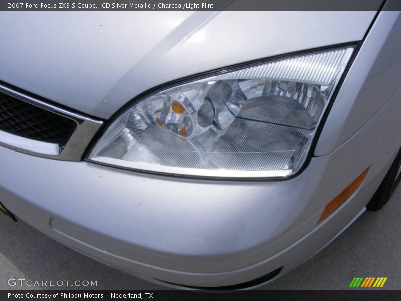 CD Silver Metallic / Charcoal/Light Flint 2007 Ford Focus ZX3 S Coupe