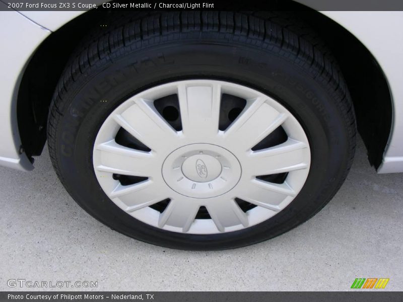 CD Silver Metallic / Charcoal/Light Flint 2007 Ford Focus ZX3 S Coupe