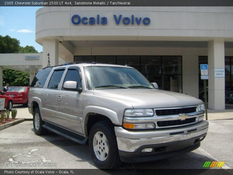 Sandstone Metallic / Tan/Neutral 2005 Chevrolet Suburban 1500 LT 4x4