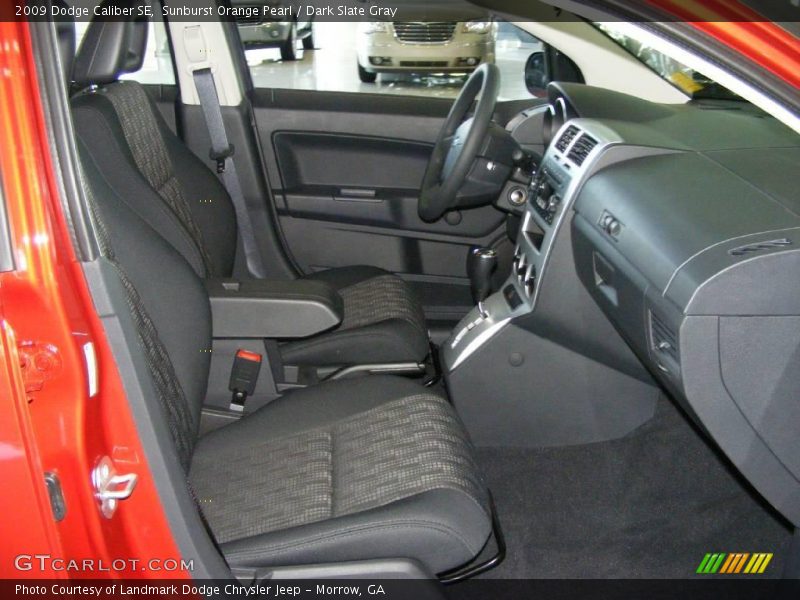 Sunburst Orange Pearl / Dark Slate Gray 2009 Dodge Caliber SE