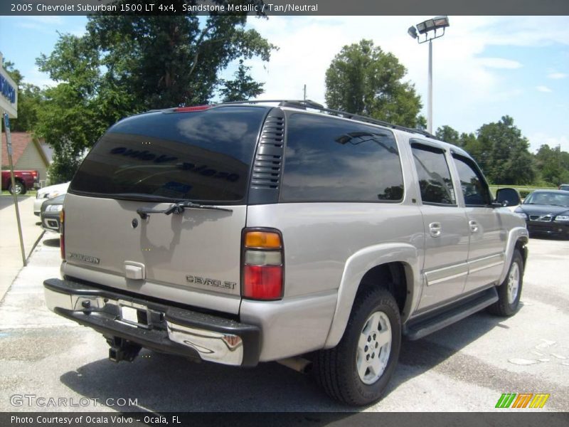 Sandstone Metallic / Tan/Neutral 2005 Chevrolet Suburban 1500 LT 4x4