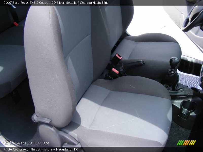 CD Silver Metallic / Charcoal/Light Flint 2007 Ford Focus ZX3 S Coupe