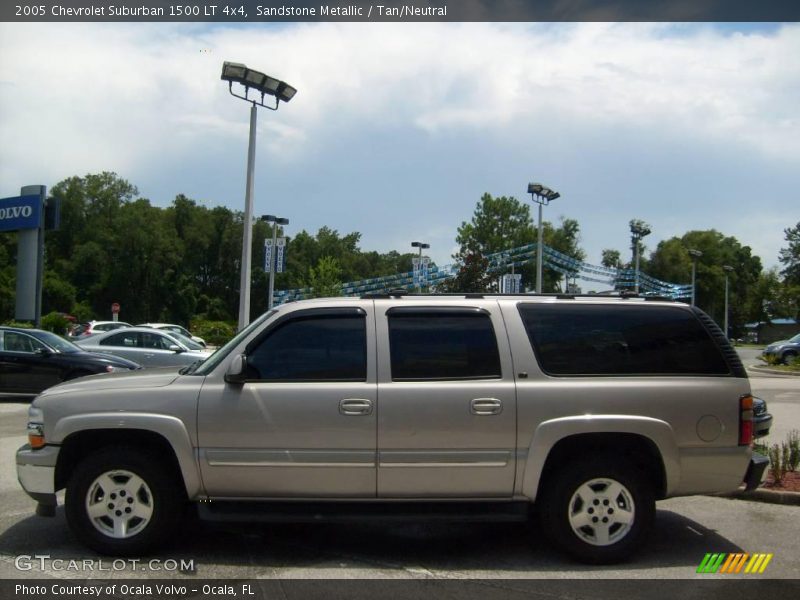 Sandstone Metallic / Tan/Neutral 2005 Chevrolet Suburban 1500 LT 4x4