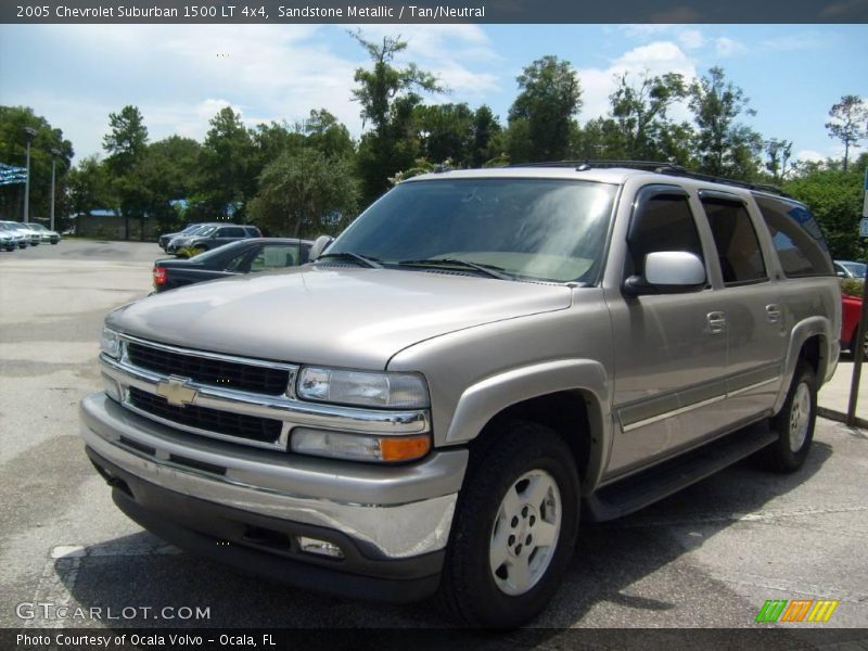 Sandstone Metallic / Tan/Neutral 2005 Chevrolet Suburban 1500 LT 4x4