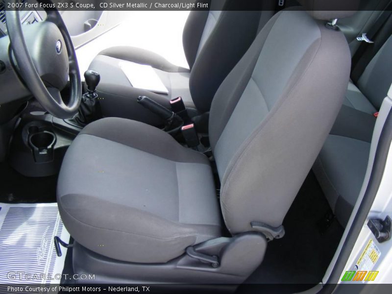 CD Silver Metallic / Charcoal/Light Flint 2007 Ford Focus ZX3 S Coupe