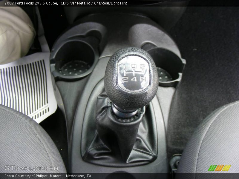 CD Silver Metallic / Charcoal/Light Flint 2007 Ford Focus ZX3 S Coupe