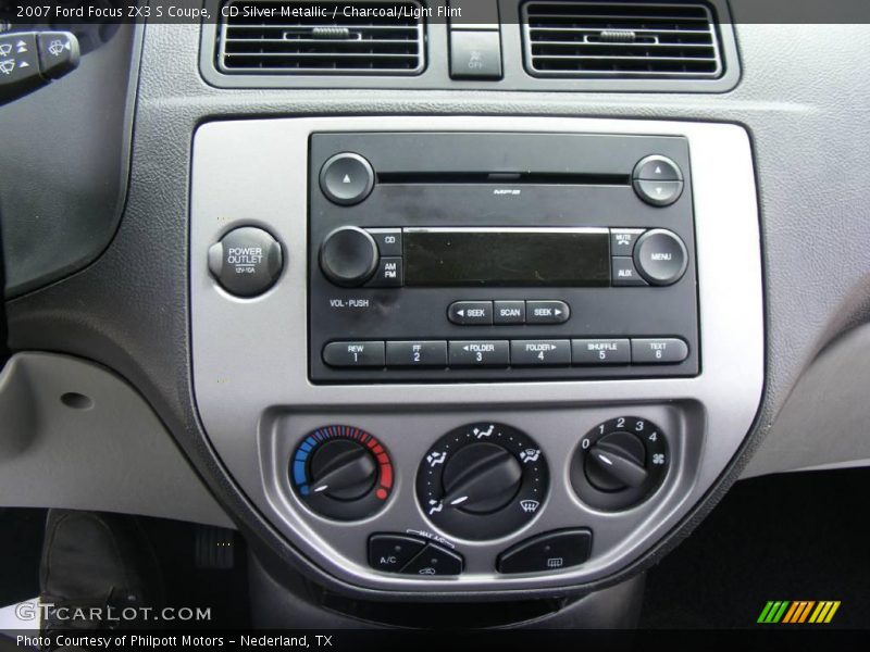 CD Silver Metallic / Charcoal/Light Flint 2007 Ford Focus ZX3 S Coupe
