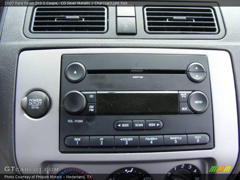 CD Silver Metallic / Charcoal/Light Flint 2007 Ford Focus ZX3 S Coupe
