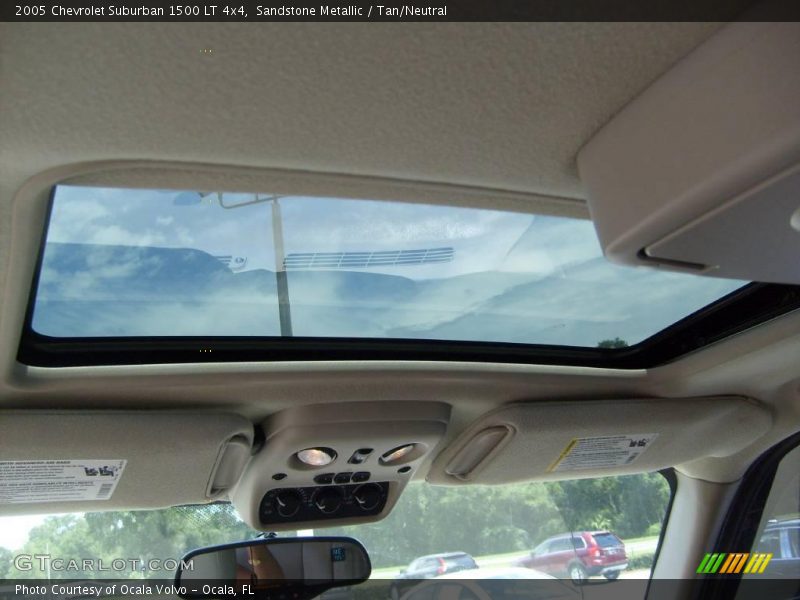Sandstone Metallic / Tan/Neutral 2005 Chevrolet Suburban 1500 LT 4x4