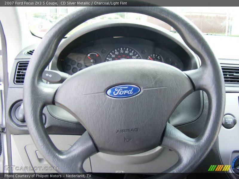 CD Silver Metallic / Charcoal/Light Flint 2007 Ford Focus ZX3 S Coupe