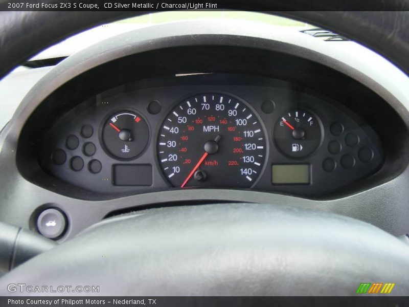 CD Silver Metallic / Charcoal/Light Flint 2007 Ford Focus ZX3 S Coupe