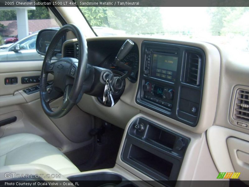 Sandstone Metallic / Tan/Neutral 2005 Chevrolet Suburban 1500 LT 4x4