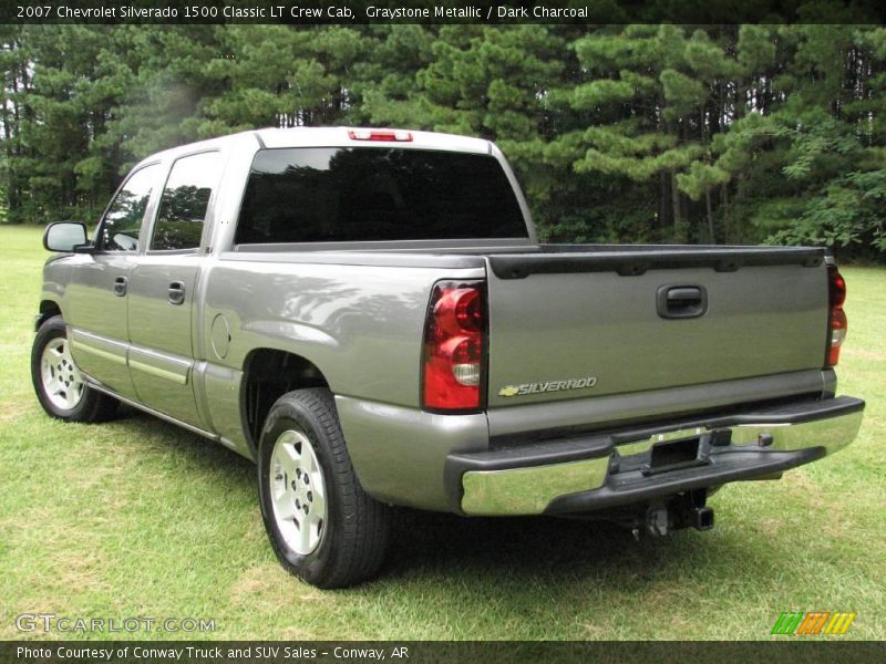 Graystone Metallic / Dark Charcoal 2007 Chevrolet Silverado 1500 Classic LT Crew Cab