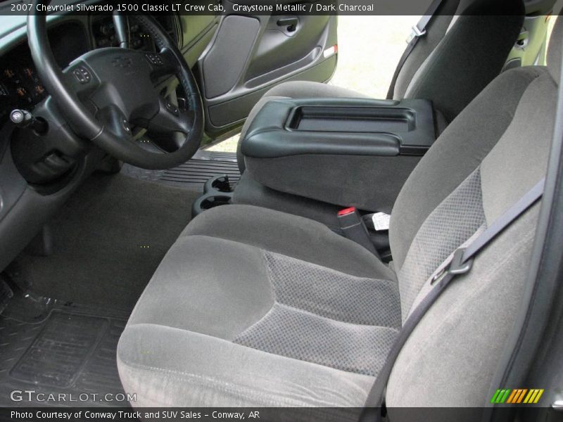 Graystone Metallic / Dark Charcoal 2007 Chevrolet Silverado 1500 Classic LT Crew Cab