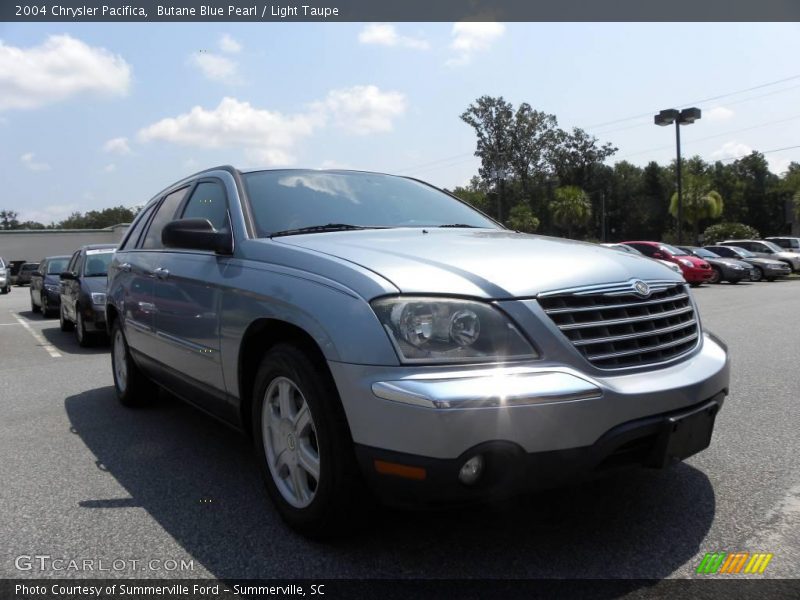 Butane Blue Pearl / Light Taupe 2004 Chrysler Pacifica