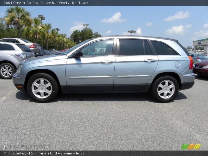 Butane Blue Pearl / Light Taupe 2004 Chrysler Pacifica