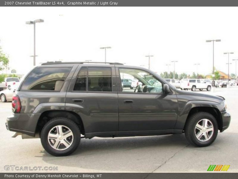 Graphite Metallic / Light Gray 2007 Chevrolet TrailBlazer LS 4x4