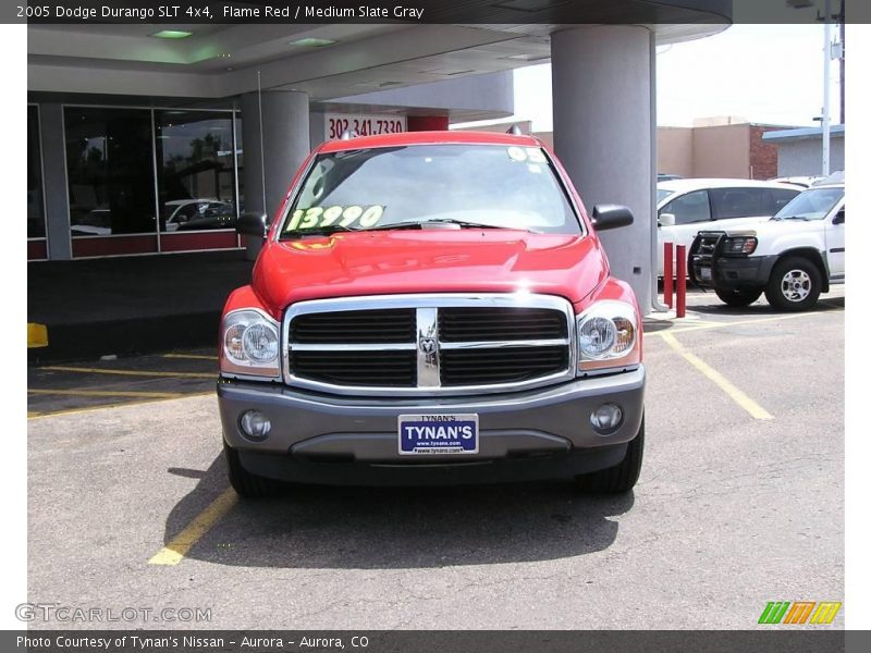 Flame Red / Medium Slate Gray 2005 Dodge Durango SLT 4x4