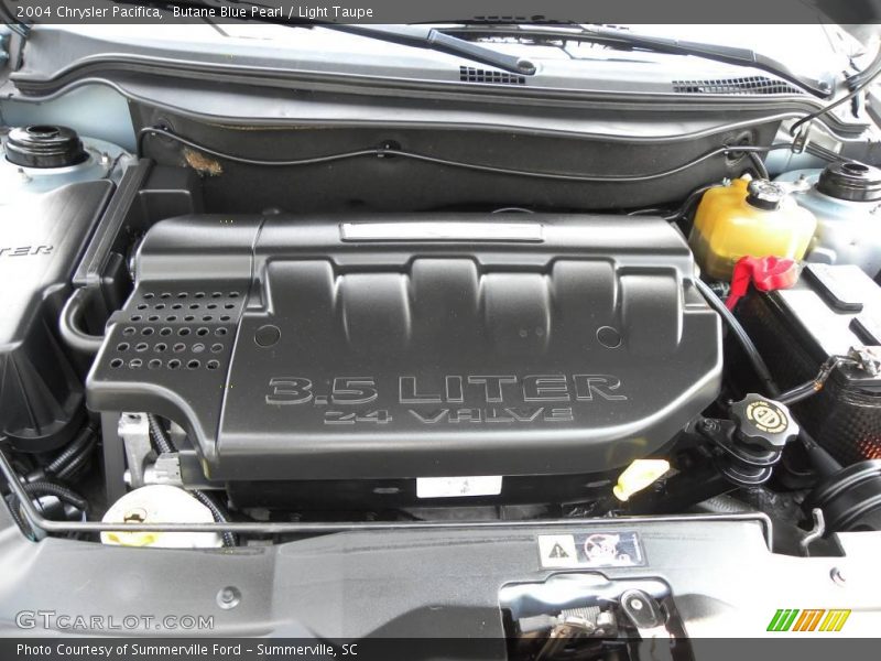 Butane Blue Pearl / Light Taupe 2004 Chrysler Pacifica