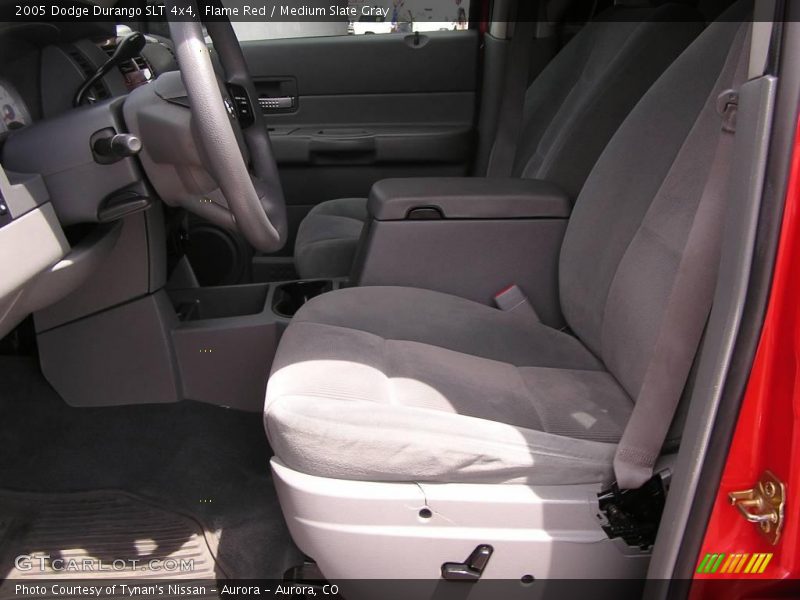 Flame Red / Medium Slate Gray 2005 Dodge Durango SLT 4x4