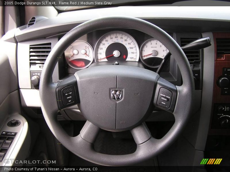 Flame Red / Medium Slate Gray 2005 Dodge Durango SLT 4x4