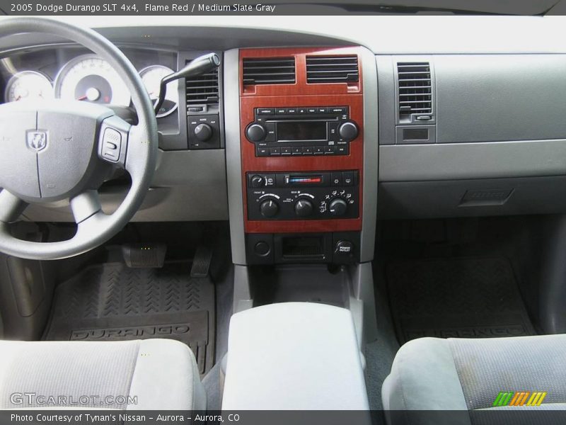 Flame Red / Medium Slate Gray 2005 Dodge Durango SLT 4x4