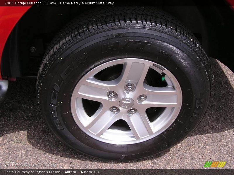 Flame Red / Medium Slate Gray 2005 Dodge Durango SLT 4x4