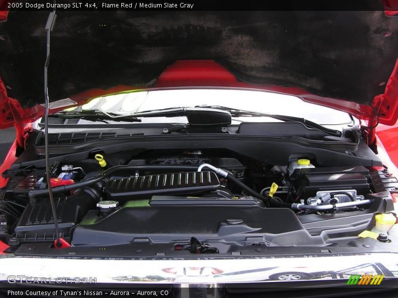 Flame Red / Medium Slate Gray 2005 Dodge Durango SLT 4x4
