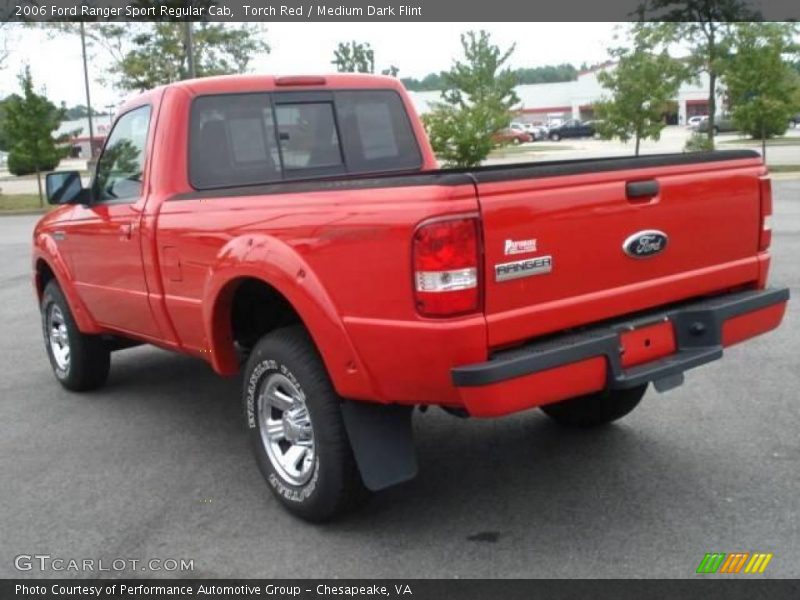 Torch Red / Medium Dark Flint 2006 Ford Ranger Sport Regular Cab