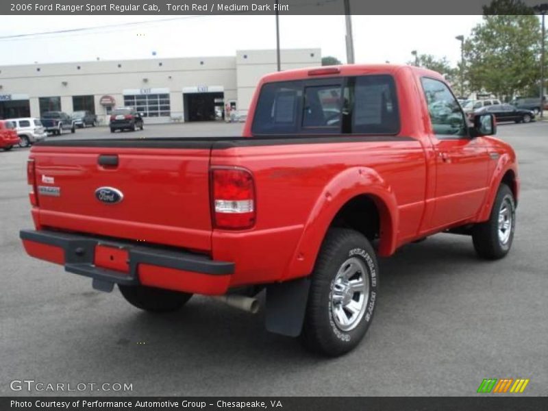 Torch Red / Medium Dark Flint 2006 Ford Ranger Sport Regular Cab