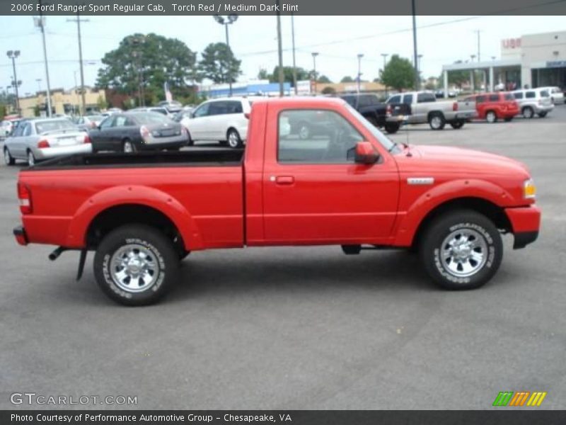 Torch Red / Medium Dark Flint 2006 Ford Ranger Sport Regular Cab