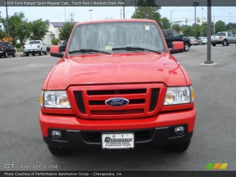 Torch Red / Medium Dark Flint 2006 Ford Ranger Sport Regular Cab