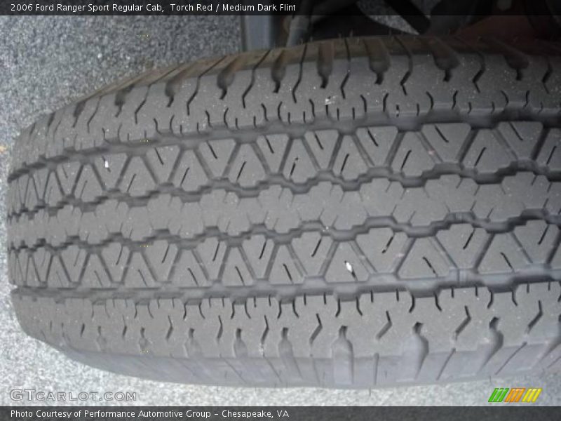 Torch Red / Medium Dark Flint 2006 Ford Ranger Sport Regular Cab