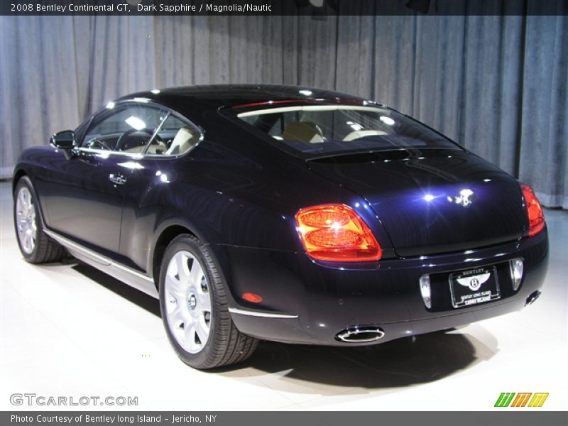 Dark Sapphire / Magnolia/Nautic 2008 Bentley Continental GT