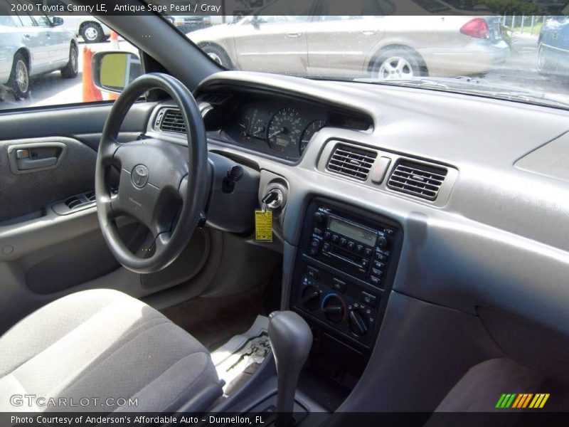 Antique Sage Pearl / Gray 2000 Toyota Camry LE