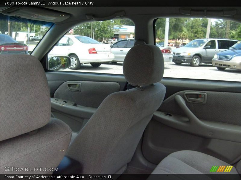 Antique Sage Pearl / Gray 2000 Toyota Camry LE