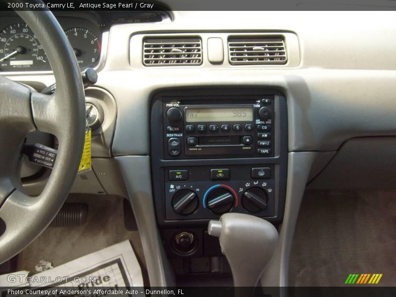 Antique Sage Pearl / Gray 2000 Toyota Camry LE