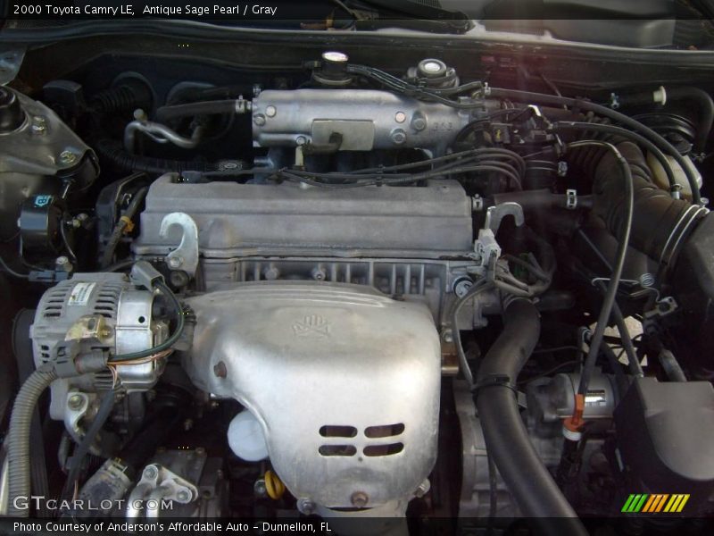 Antique Sage Pearl / Gray 2000 Toyota Camry LE