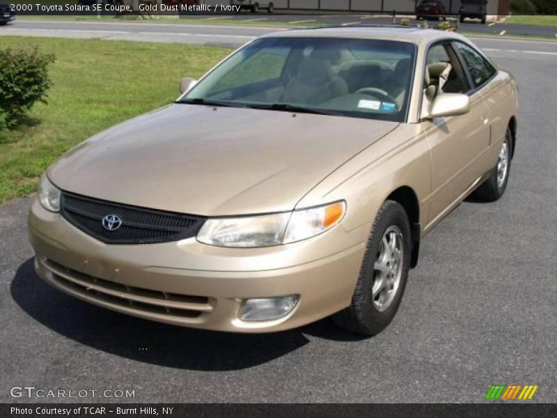 Gold Dust Metallic / Ivory 2000 Toyota Solara SE Coupe