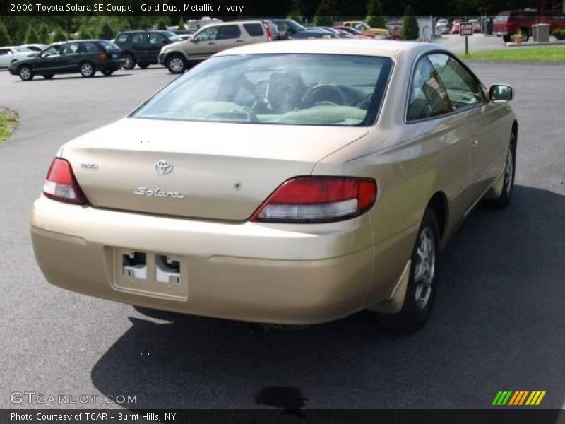Gold Dust Metallic / Ivory 2000 Toyota Solara SE Coupe