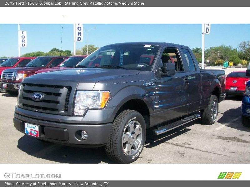 Sterling Grey Metallic / Stone/Medium Stone 2009 Ford F150 STX SuperCab