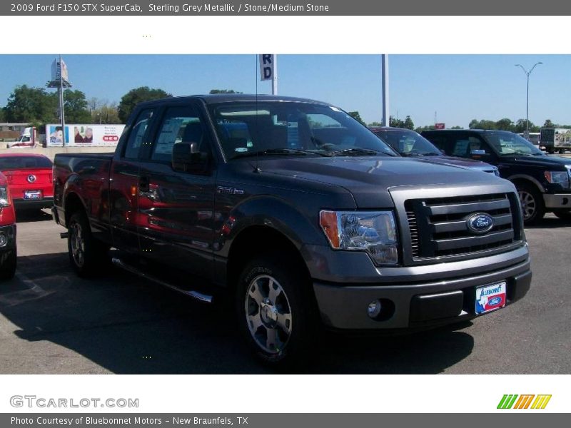 Sterling Grey Metallic / Stone/Medium Stone 2009 Ford F150 STX SuperCab