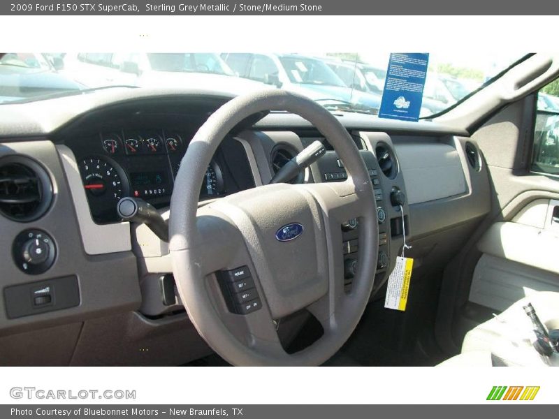 Sterling Grey Metallic / Stone/Medium Stone 2009 Ford F150 STX SuperCab