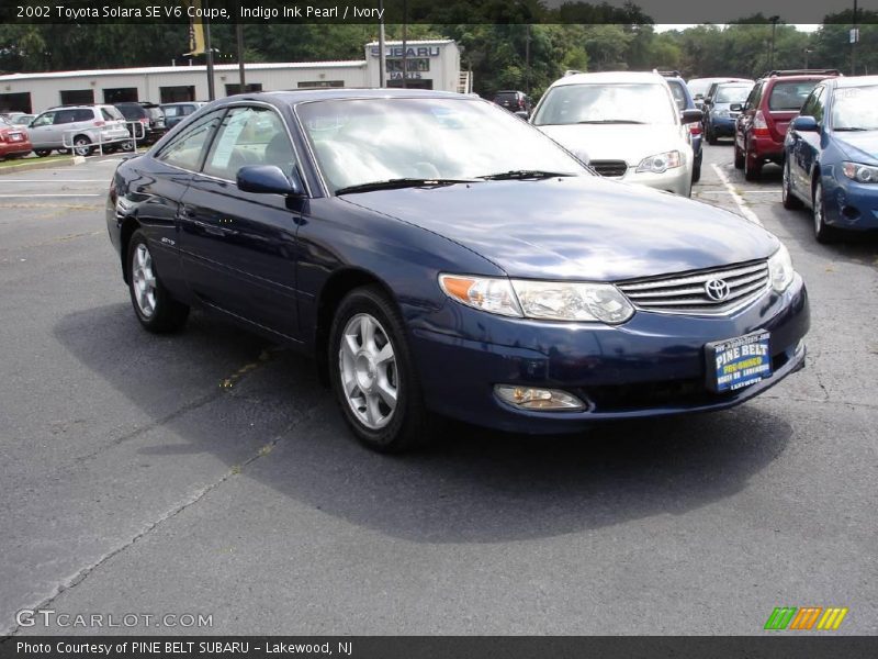 Indigo Ink Pearl / Ivory 2002 Toyota Solara SE V6 Coupe